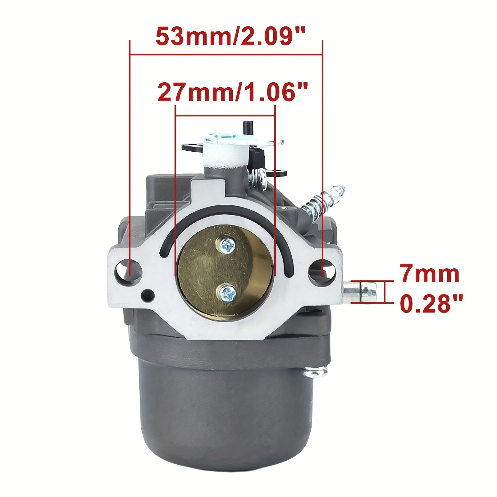 Hipa Carburetor For Briggs & Stratton LMT 5-4993 Riding Mower 12.5 Hp Carb Engine - Image 4
