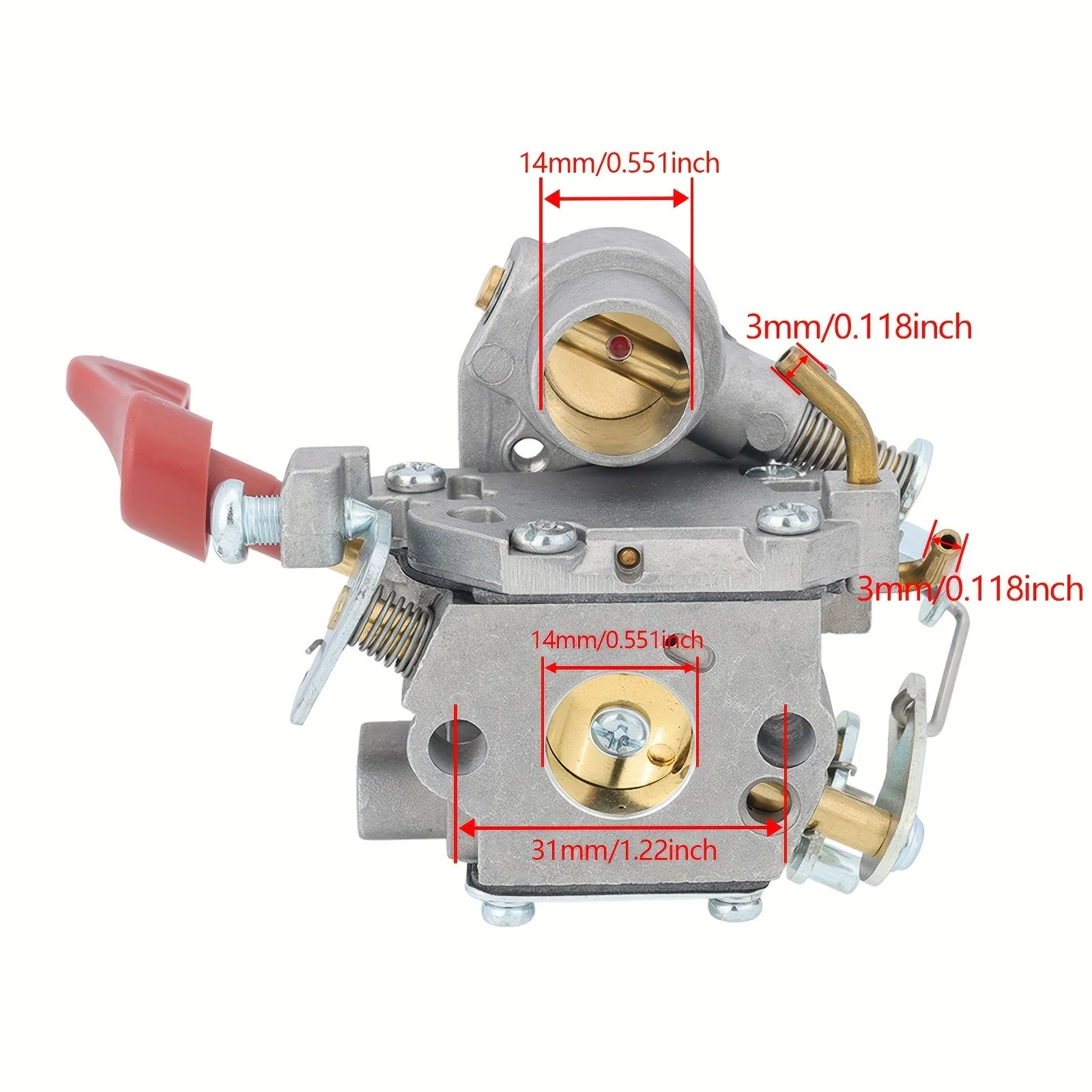 Hipa Carburetor For Poulan PP338PT PP333 PP033 PP133 PRO PP333 PRO PP133 Trimmer - Image 4