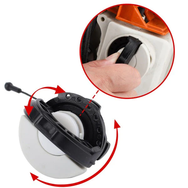 Hipa Fuel and Oil Cap for STIHL MS290 MS310 MS390 MS270 MS280 MS341 MS361 MS440 MS460 029 039 044 046 Chainsaw # 0000 350 0525 - Image 3