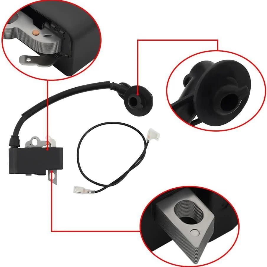 Hipa Ignition Coil Module for Stihl MS271 MS291 MS271C MS291C Farm Boss Chainsaw Replaces 1141 400 1303 1141 400 1307 - Image 3