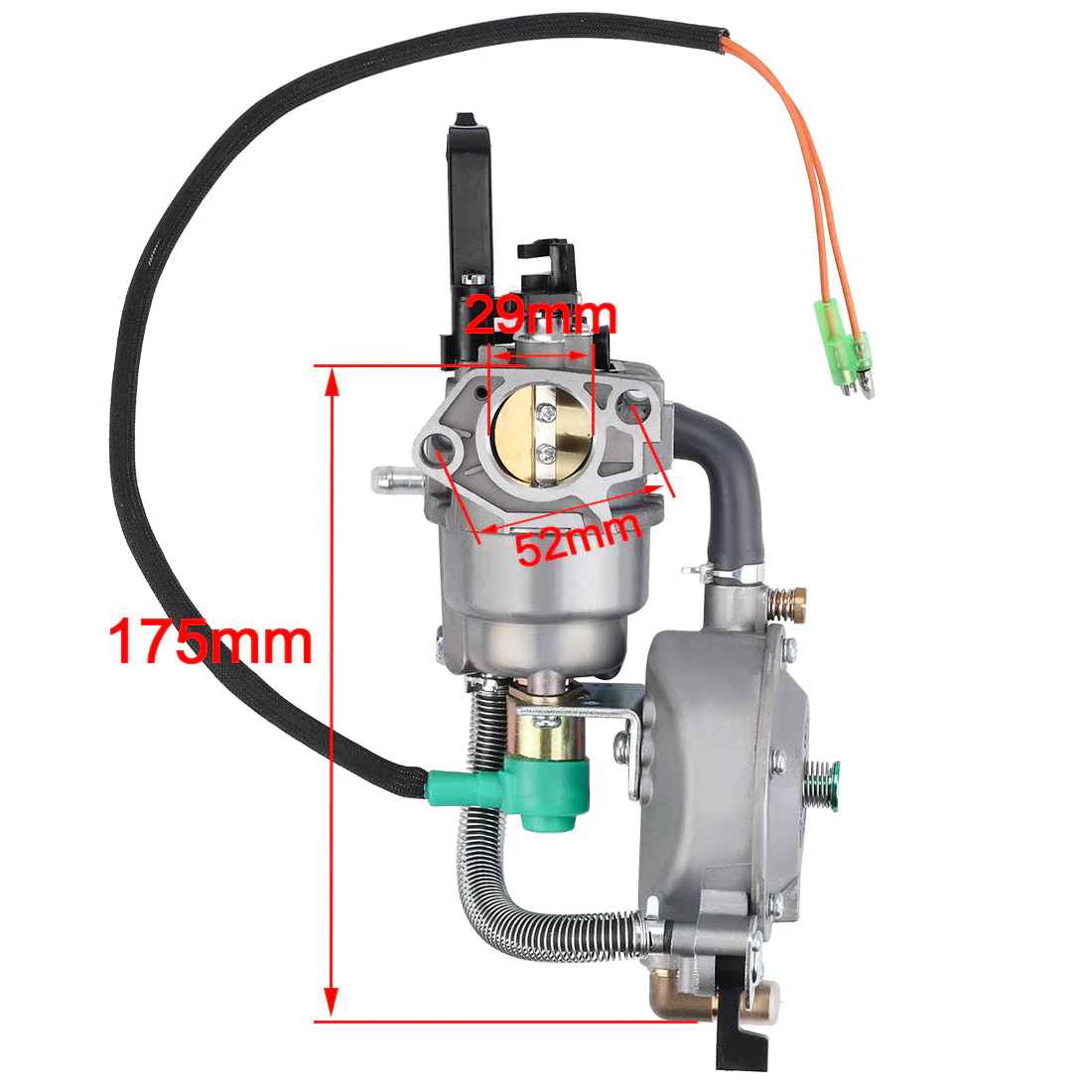 Hipa LPG Gas Fuel Carburetor For Durostar DS10000EH 13HP 15HP 8KW 10KW Sportsman Generator GEN7500DF GEN7000LP 7500W 7000 Watts - Image 3