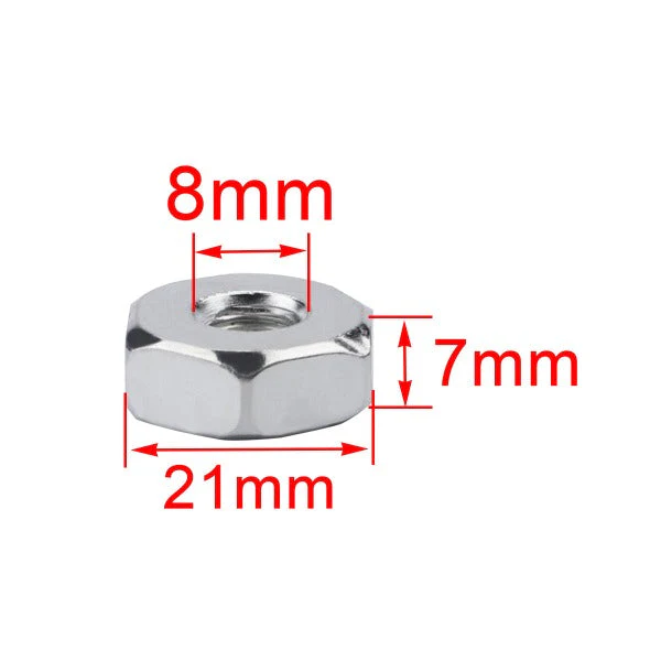 Hipa Pack-of-6 Sprocket Cover Bar Nut for STIHL MS170 MS180 MS280 MS290 MS310 MS390 MS340 MS360 MS360C MS440 MS460 Chainsaw - Image 3