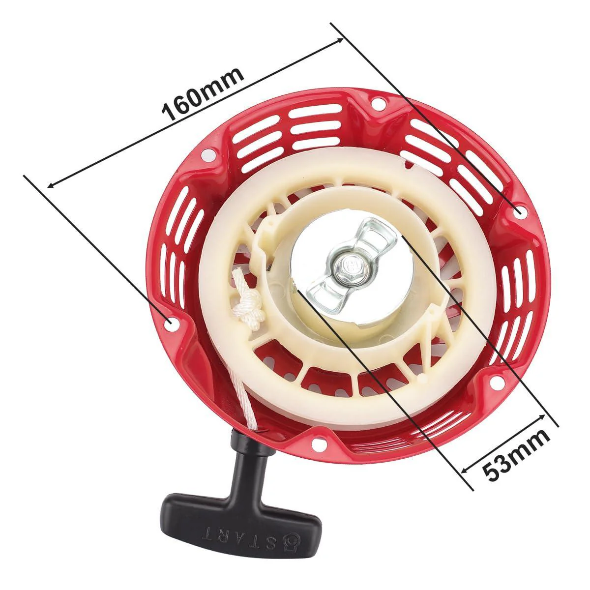 Hipa Recoil Starter For DuroMax PowerMax XP3500 XP4400 XP4400EH MX4500 MX4500E XP4400-CA XP4400E XP4400E-CA Gasoline Generator - Image 2