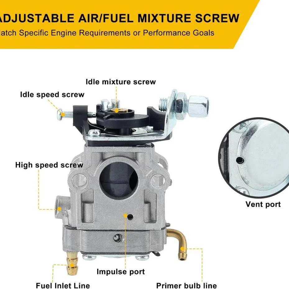 Hipa WYK-406 Carburetor Kit For Echo PB-770 PB-770H PB-770T Backpack Blower Replace # A021001870 A021003940 - Image 3