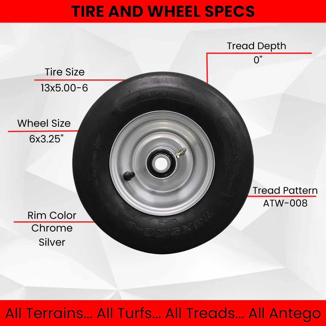 Hustler 13x5.00-6 Replacement Wheel