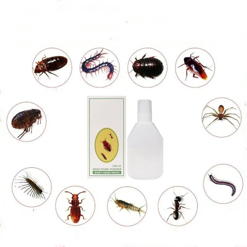 Insecticide Flea, cockroach bait Powder Household Bed Go Up To Kill Tide Insect Medicine Indoor Bedbugs - Image 5