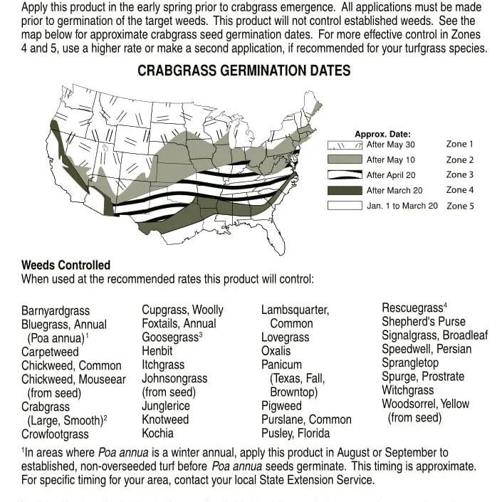 LESCO 0-0-7 Pre-Emergent Fertilizer Stonewall 0.37% - 50 lb. - Image 3