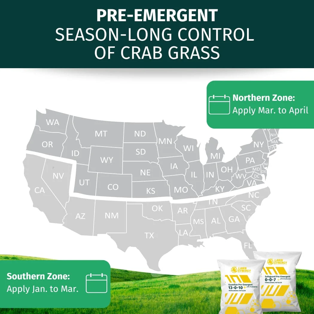 LESCO 0-0-7 Pre-Emergent Fertilizer Stonewall 0.37% - 50 lb. - Image 4