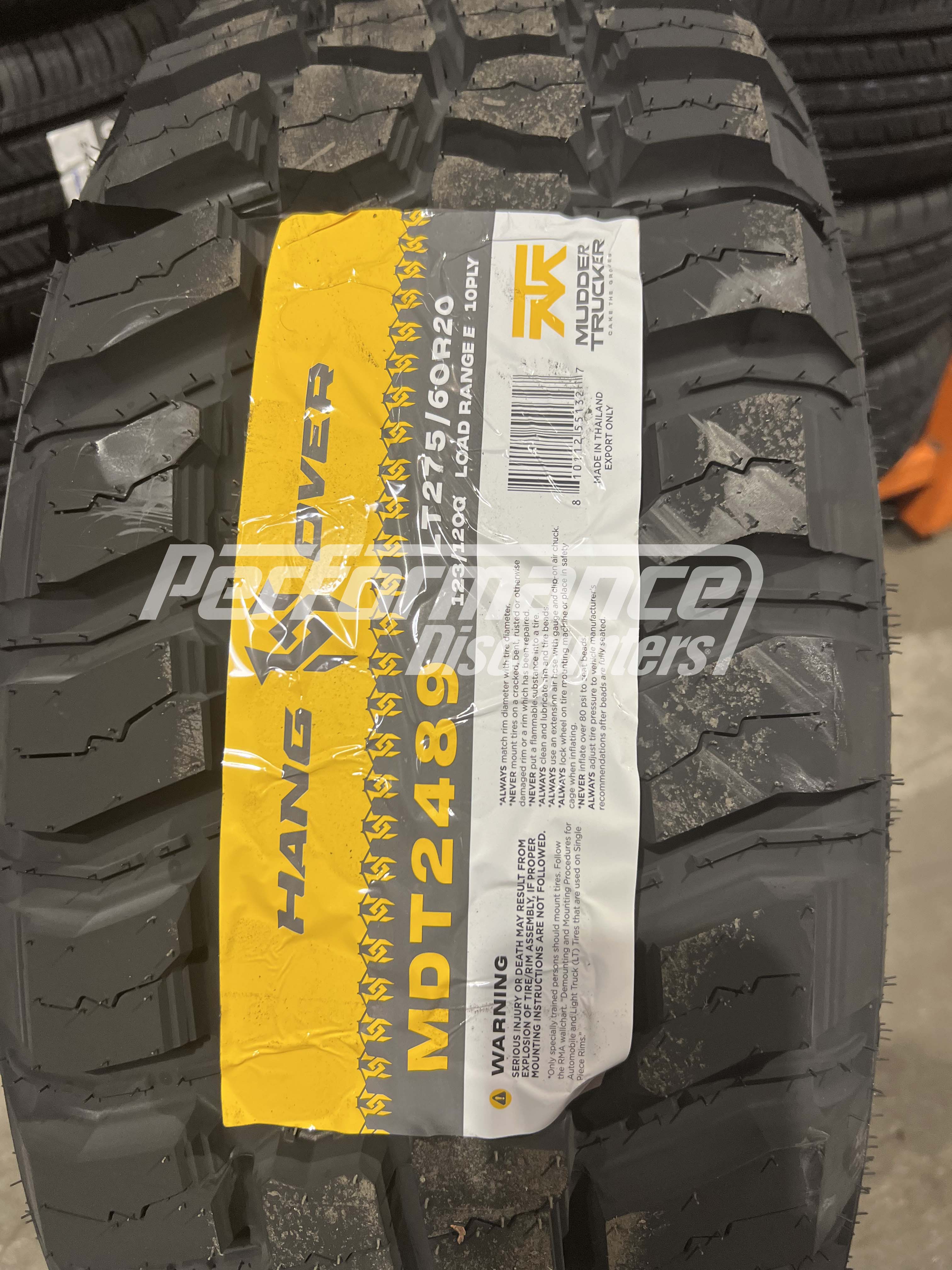 Mudder Trucker Hang Over M/T Tire(s) 275/60R20 123Q LRE BSW - Image 16