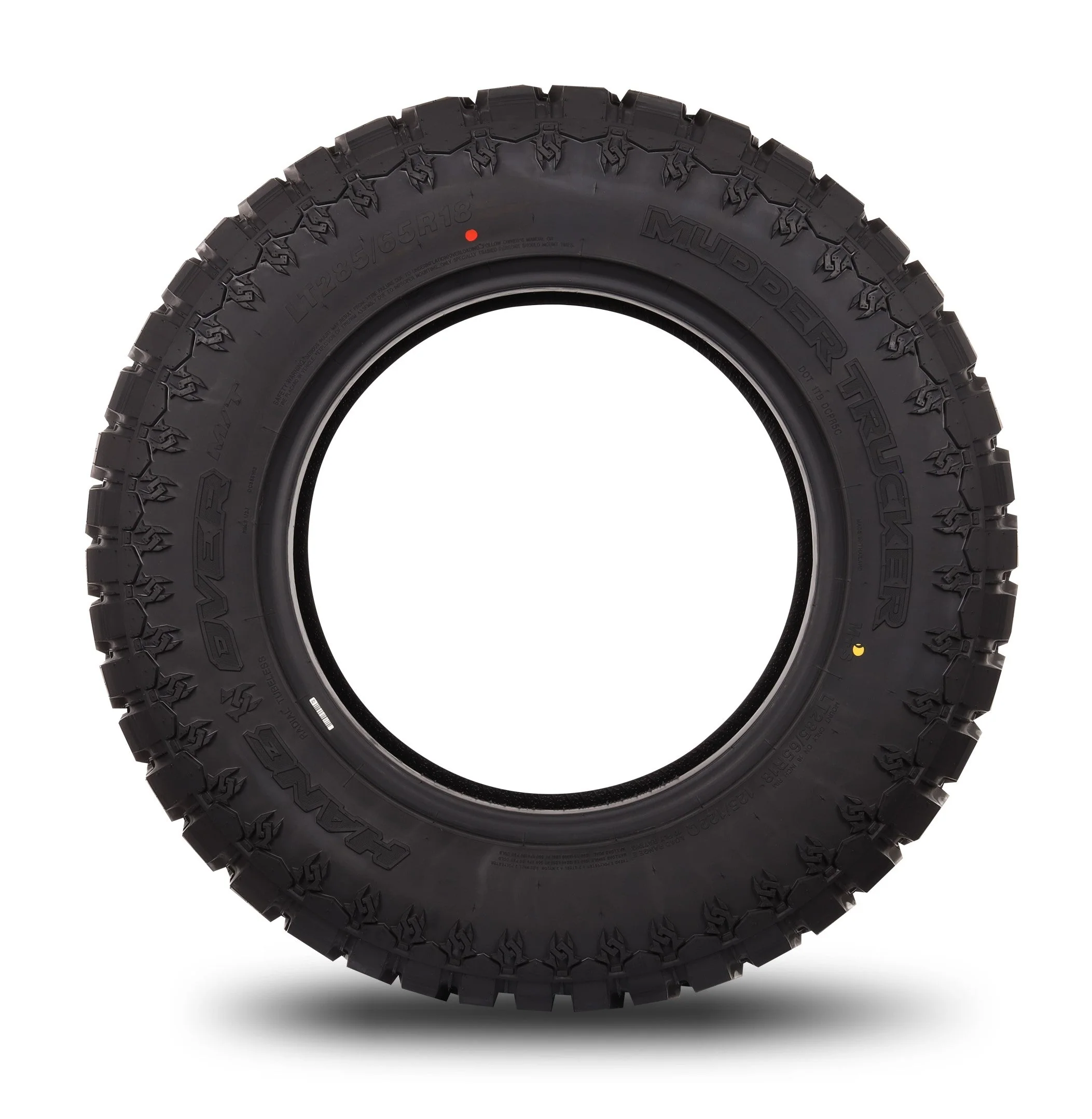 Mudder Trucker Hang Over M/T Tire(s) 285/65R18 125Q LRE BSW - Image 2
