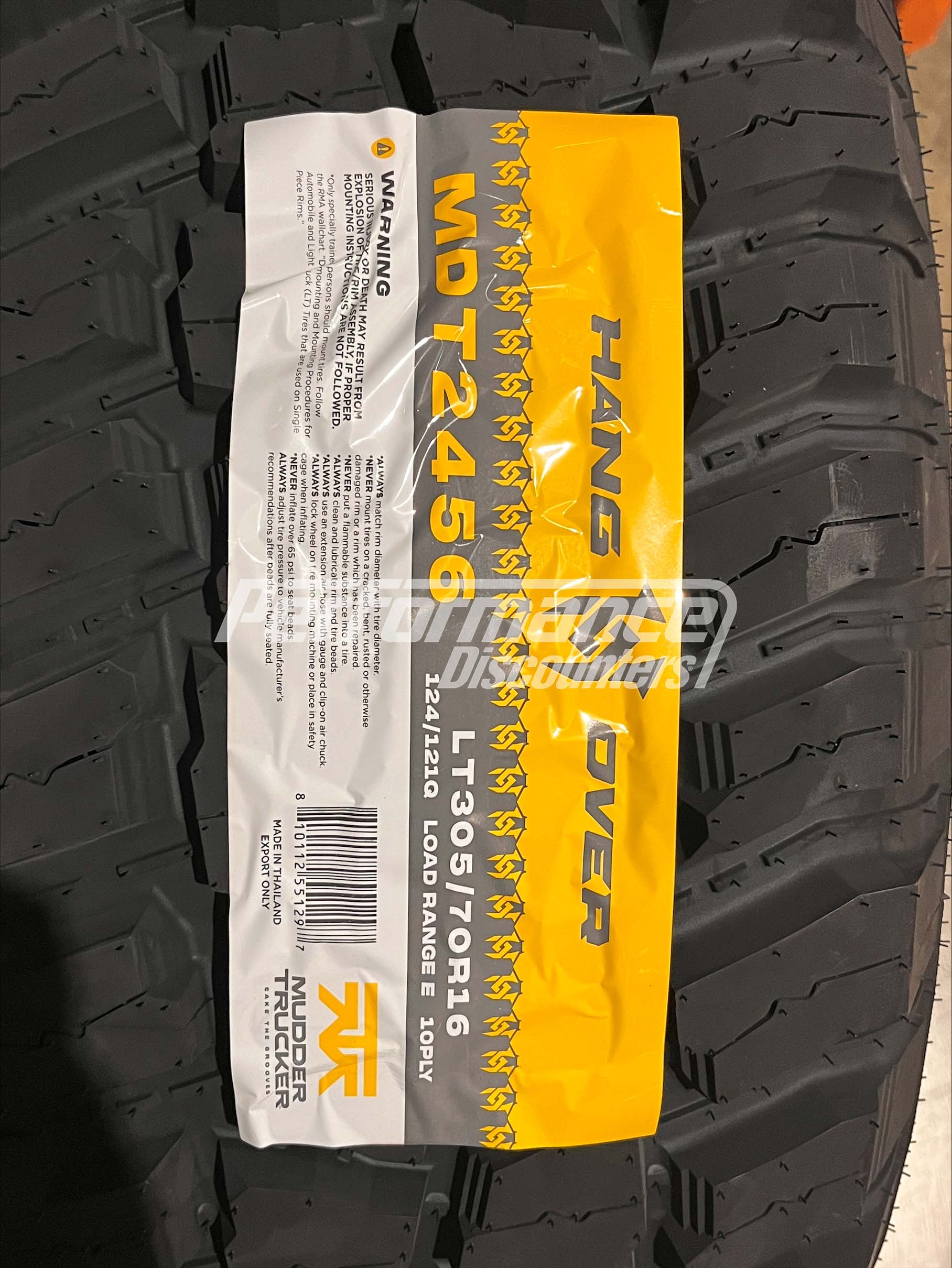 Mudder Trucker Hang Over M/T Tire(s) 305/70R16 124Q LRE BSW - Image 9