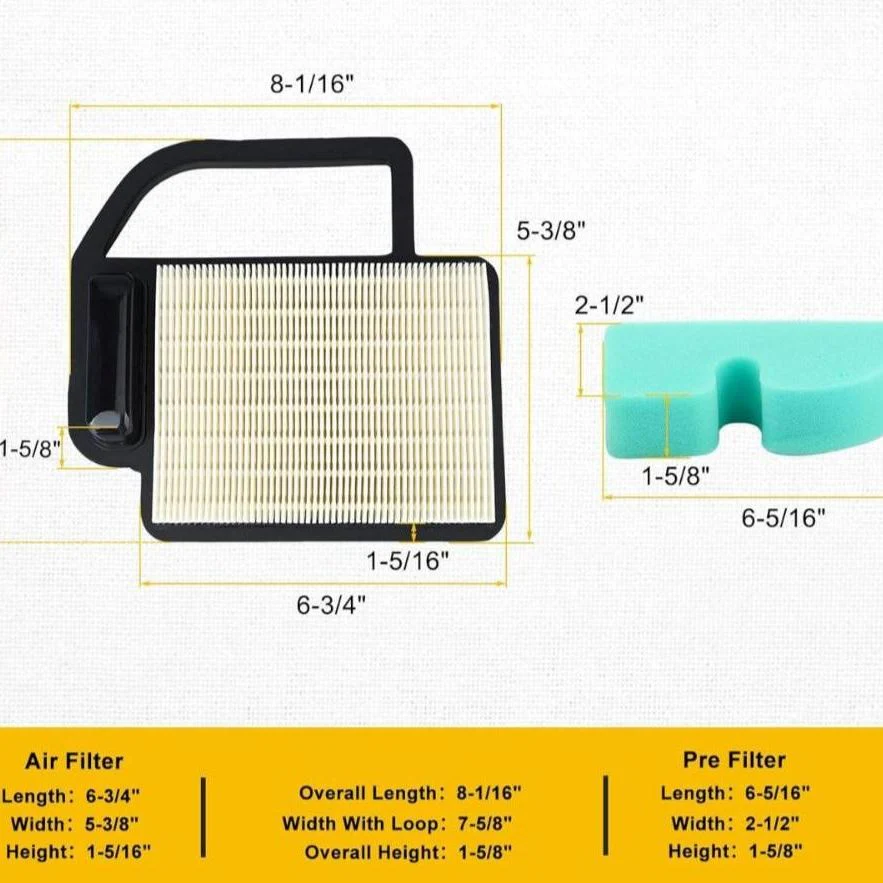 Oil Air Filter Kit for Kohler SV470 SV480 SV530 SV540 SV590 SV600 SV610 SV620 Courage Engine Mower Replace 52-050-02-S 20 083 02-S 20 083 06-S - Image 3