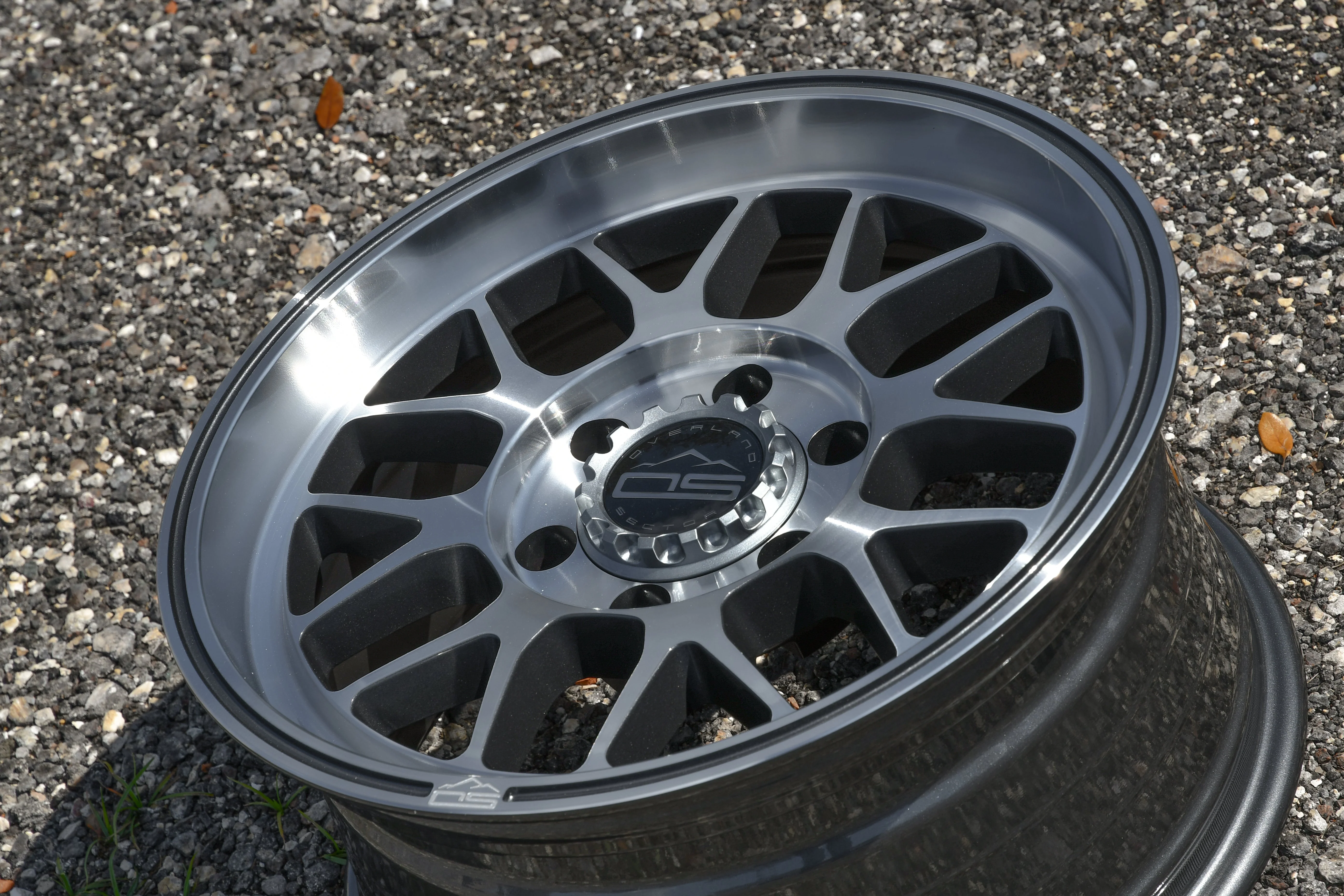 Overland Sector Hyperdrive Flow Formed 17x8.5 +25 5x108/5x114.3 73.1mm Gloss Gun Metal/Machined Face - Image 6