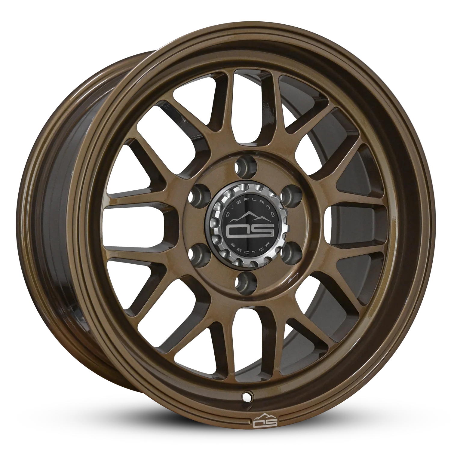 Overland Sector Hyperdrive Flow Formed 17x8.5 +25 6x139.7 106.1mm All Gloss Bronze