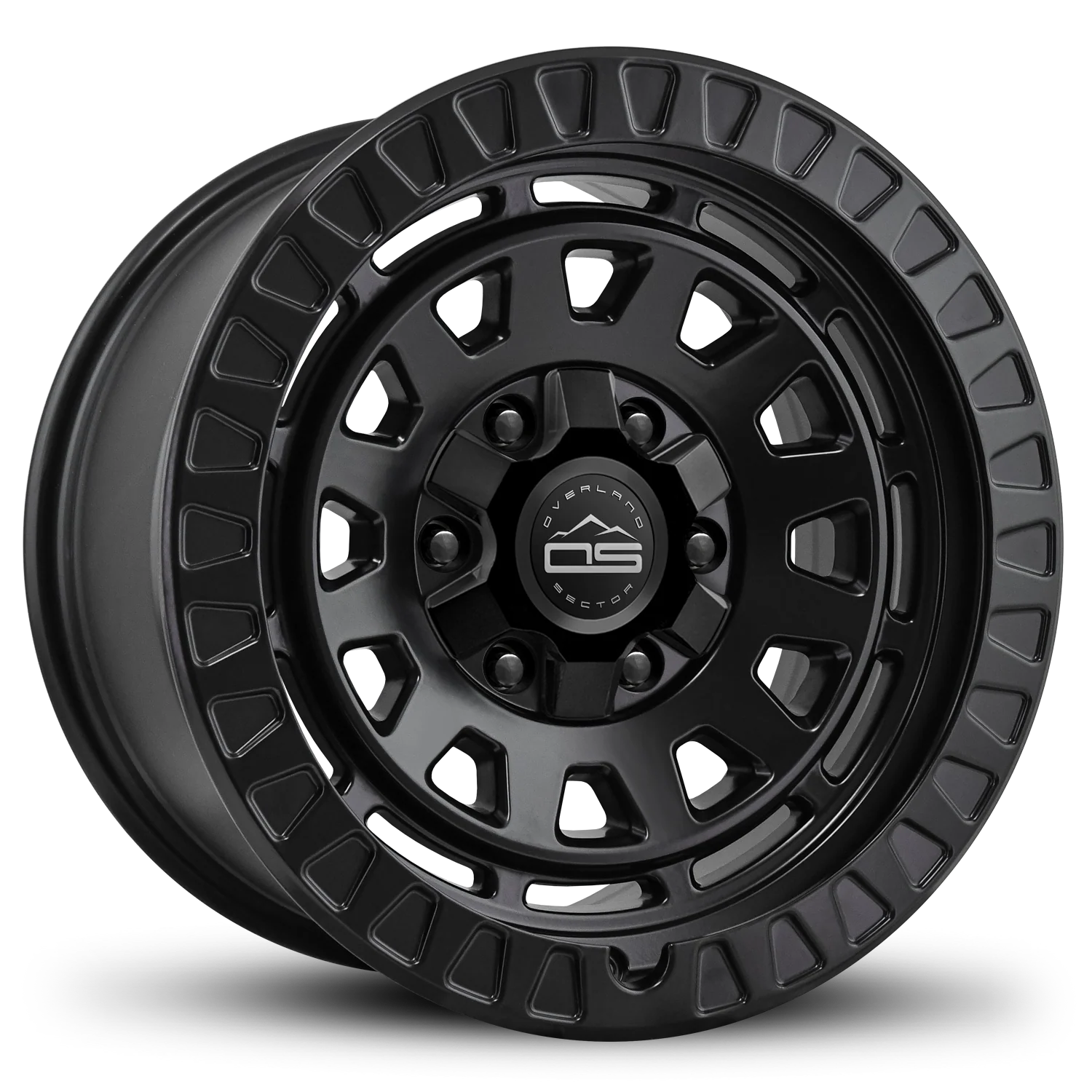 Overland Sector Venture 17x9 -12 6x135/6x139.7mm 106.2mm Satin Black