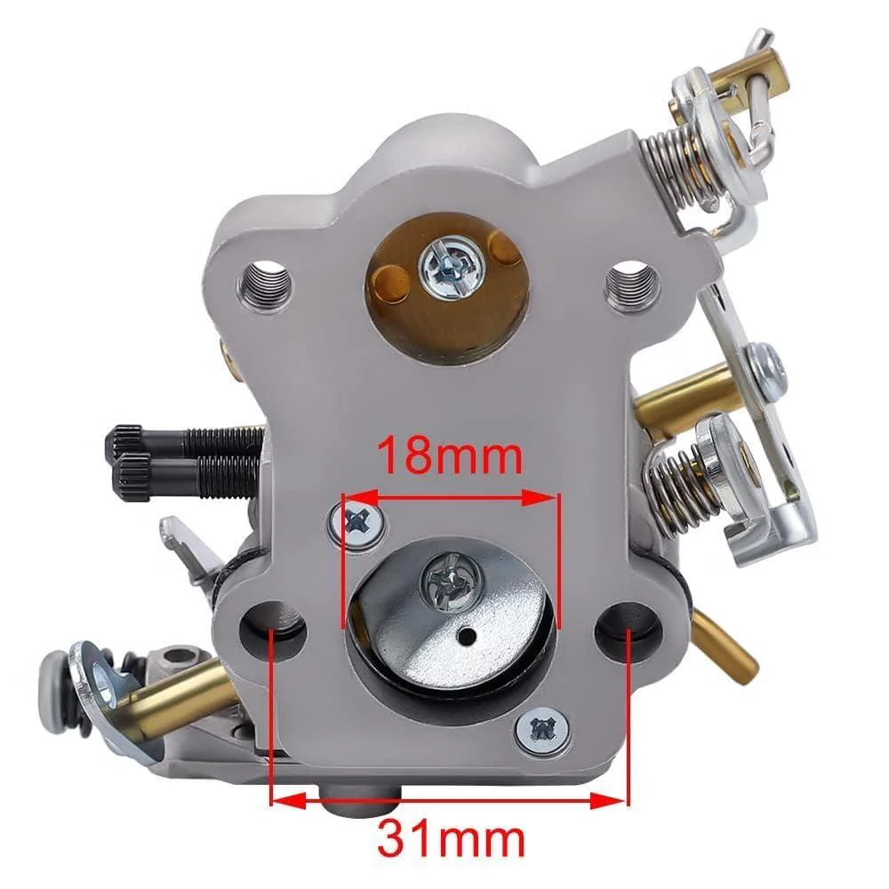 PP4218AVX Carburetor for Poulan P3314 PP4218 PR4218 PP4218A PPR4218A PP4218AV PP4218AVL PP4018 P4018AV Chainsaw Replace C1M-W26 530035590 - Image 3