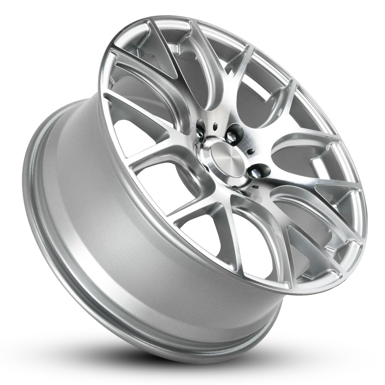 PRO SPOKE | Silver Machined Face | 19x8.5 ( 5x112 ) - Image 2
