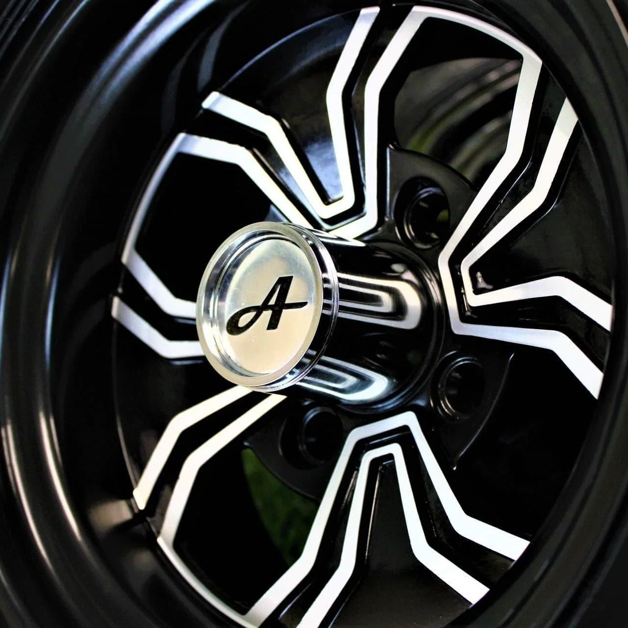 (Qty: 1) 23x10.50-12 ATW-013 with 12x7 Black Fusion Golf Tire and Wheel Assemblies - Image 4