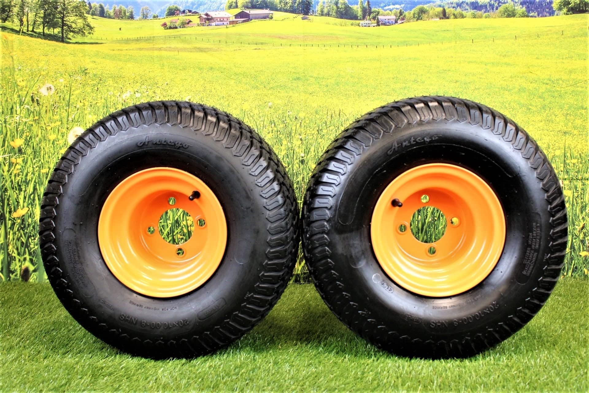 (Set of 2) 20x10.00-8 Tire & Wheel Assembly for Scag - Image 6