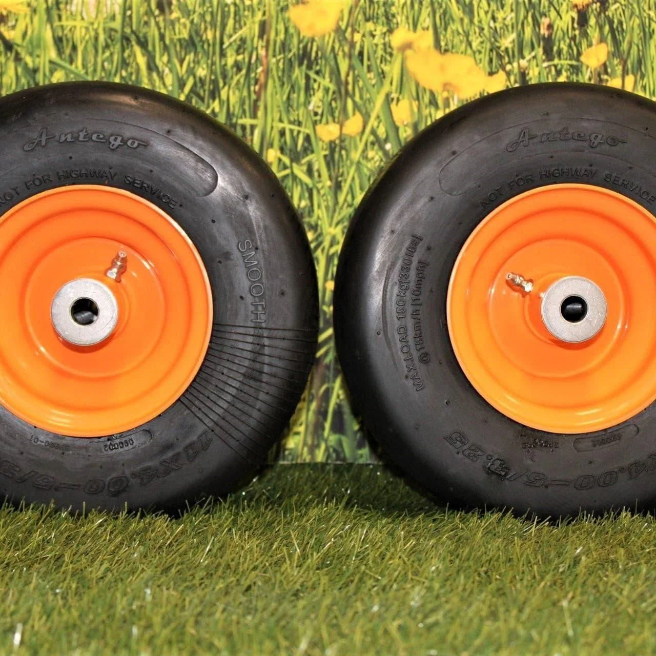 (Set of 2) 11x4.00-5 Tire and Wheel Assemlies Compatible with Scag 9276, 483048, 15690 …