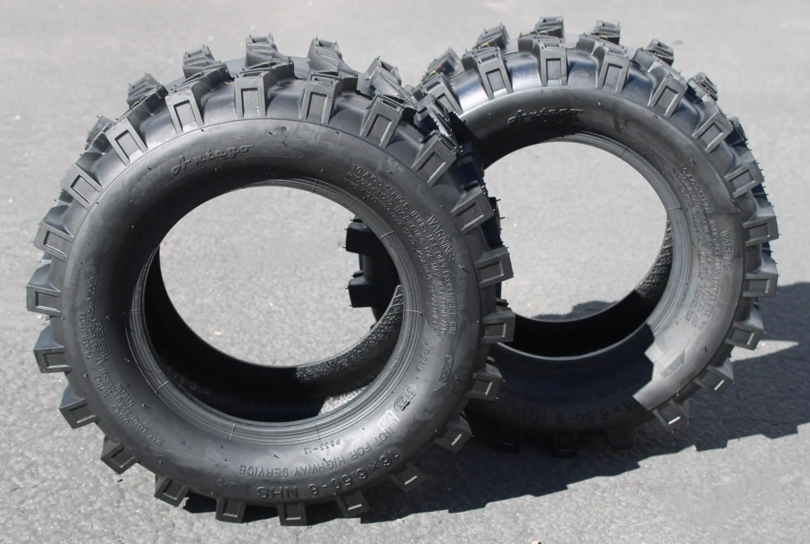Directional 16X6.50-8 Snow Tires - Image 3