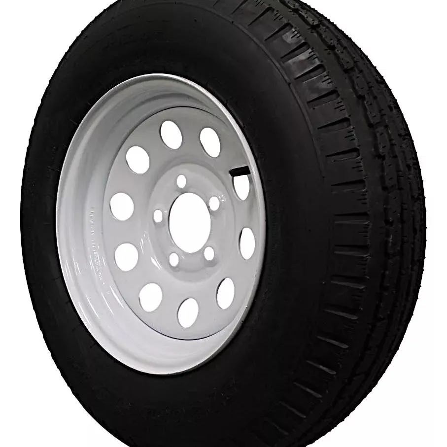 (Set of 2) Antego Tire and Wheel Heavy-Duty 205/75D14 Highway Terrain – 6-Ply-Ply, 14.0-Inch Wheel, Designed for Secure & Stable Towing | A140554010116206ST20575D14-B2 - Image 2