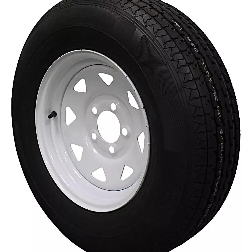 (Set of 4) Antego Tire and Wheel  205/75R14 Highway Terrain Assembly – Optimized for High Load Performance, 14.0-Inch Rim, Load 105.0, Speed M | A140554020116108ST20575R14-B4 - Image 2
