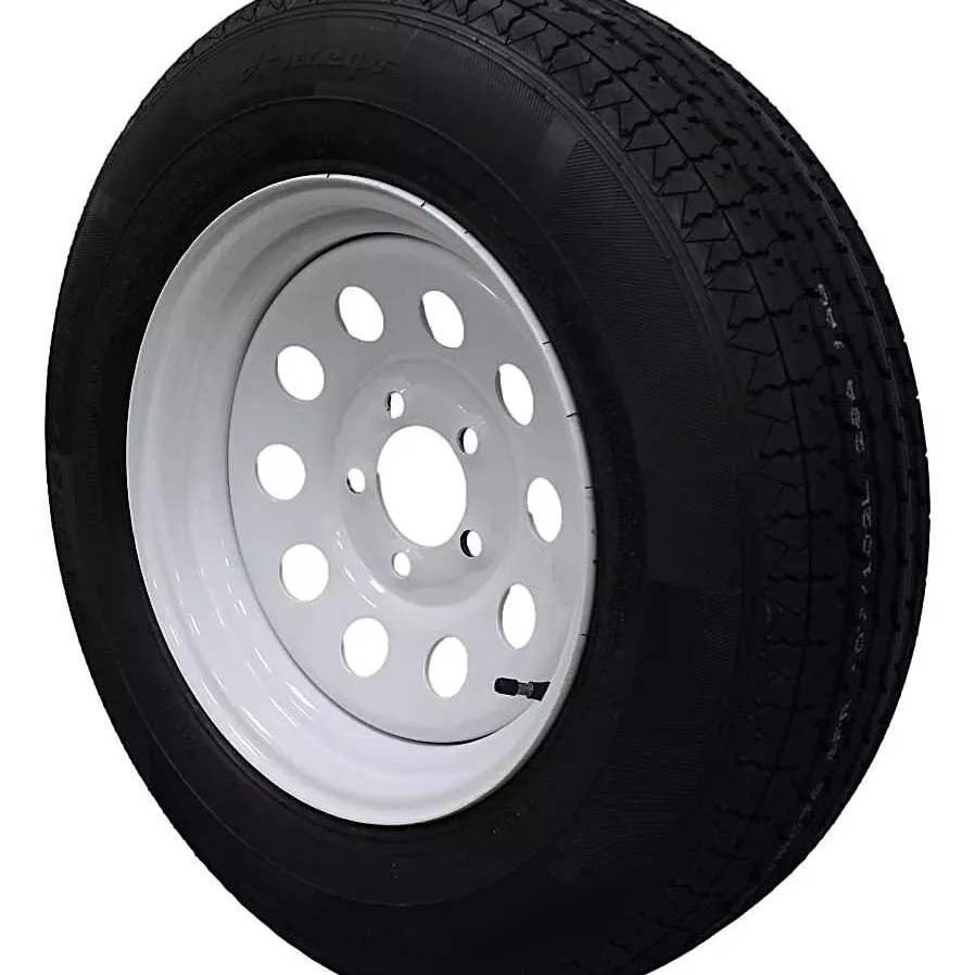(Set of 4) Antego Tire and Wheel 205/75R15 Trailer Tire – Reinforced 6-Ply-Ply Design, 15.0-Inch Rim – Built for Long-Distance Hauling & Stability | A15604510116108ST20575R15-B4 - Image 2