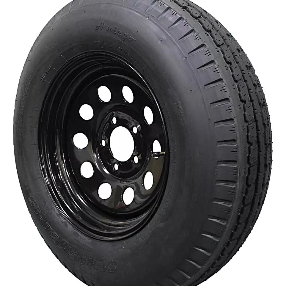 (Set of 4) Antego Tire and Wheel  225/75D15 Highway Terrain Assembly – Optimized for High Load Performance, 15.0-Inch Rim, Load 113.0, Speed M | A15604510096208ST22575D15-B4 - Image 2