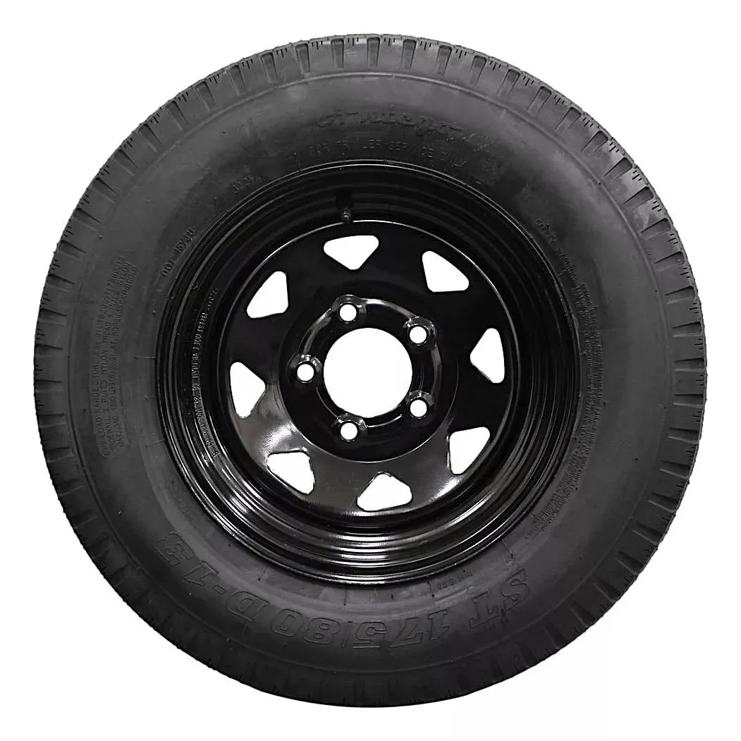 (Single Assembly) Antego Tire and Wheel 175/80D13 Trailer Tire – Reinforced 6-Ply-Ply Design, 13.0-Inch Rim – Built for Long-Distance Hauling & Stability | A130454510096206ST17580D13 - Image 2