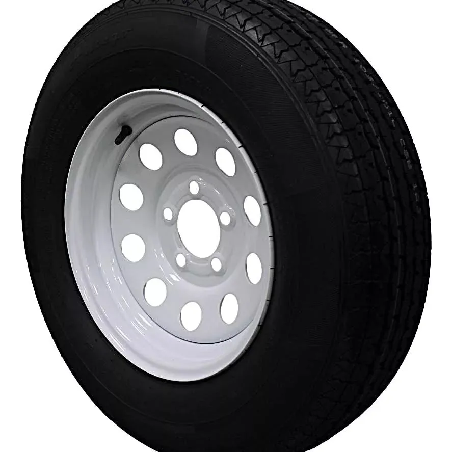 (Single Assembly) Antego Tire and Wheel Heavy-Duty 205/75R14 Highway Terrain – 8-Ply-Ply, 14.0-Inch Wheel, Designed for Secure & Stable Towing | A140554010116108ST20575R14 - Image 2