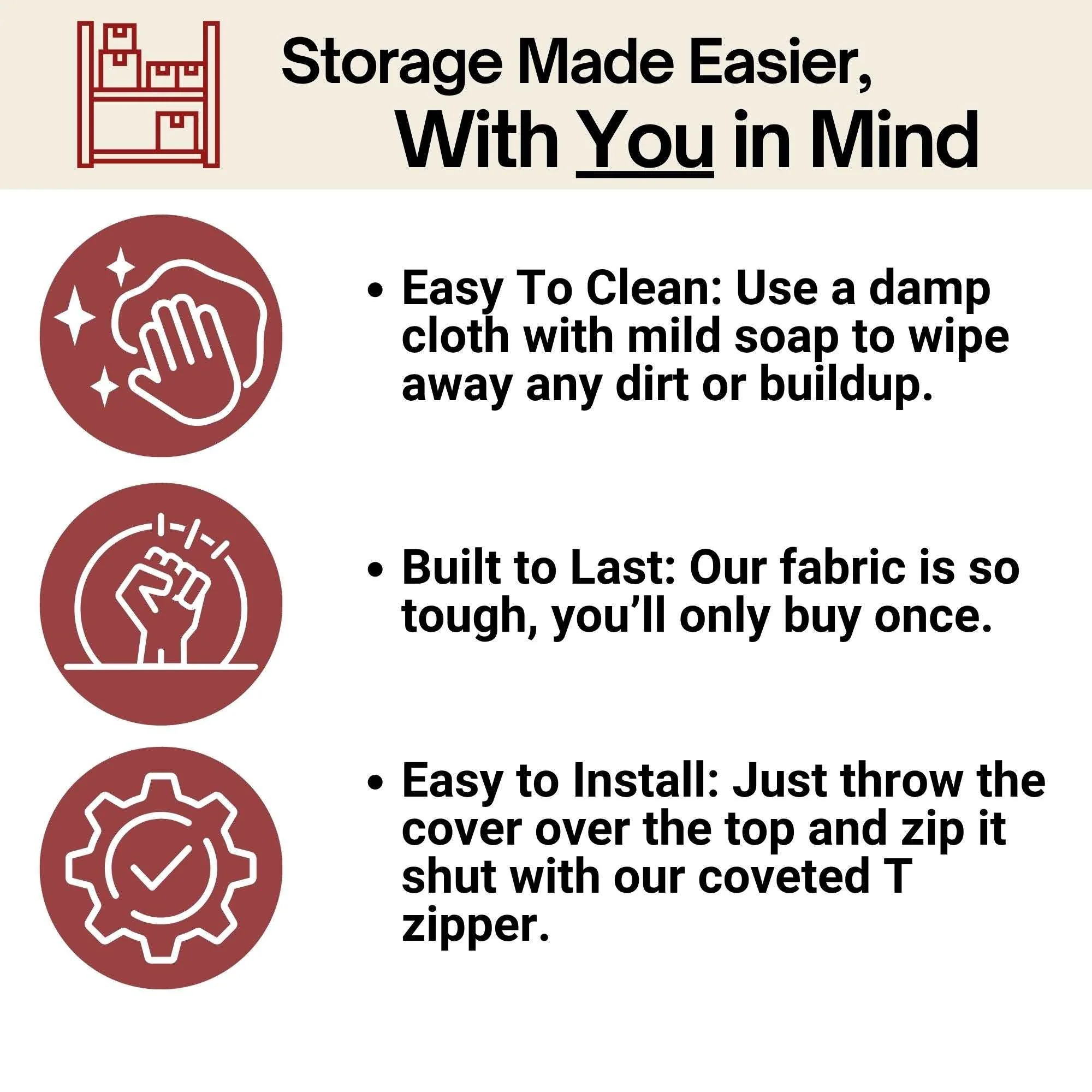 Storage Shelving Top Cover, 72"W x 24"D x 18"H, one side see through panel (Top Part ONLY) - Image 7