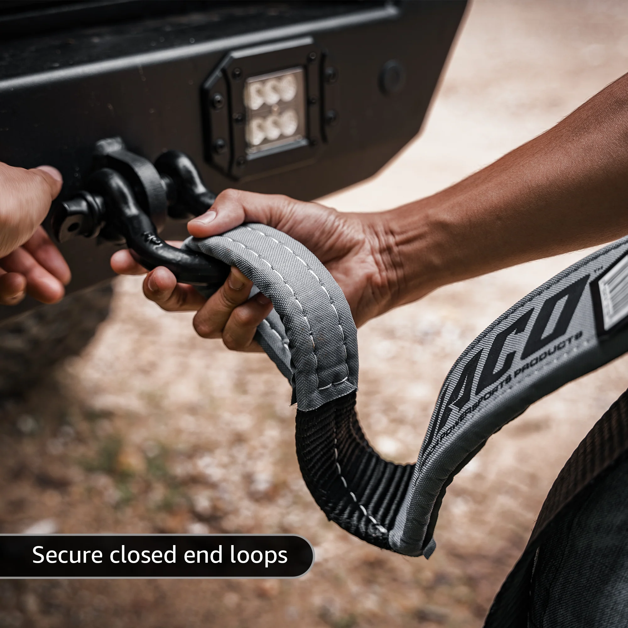 TowPro™ 3" Recovery Tow Strap | Off Road 4x4 Towing Rope (31,542 lbs) - Image 4