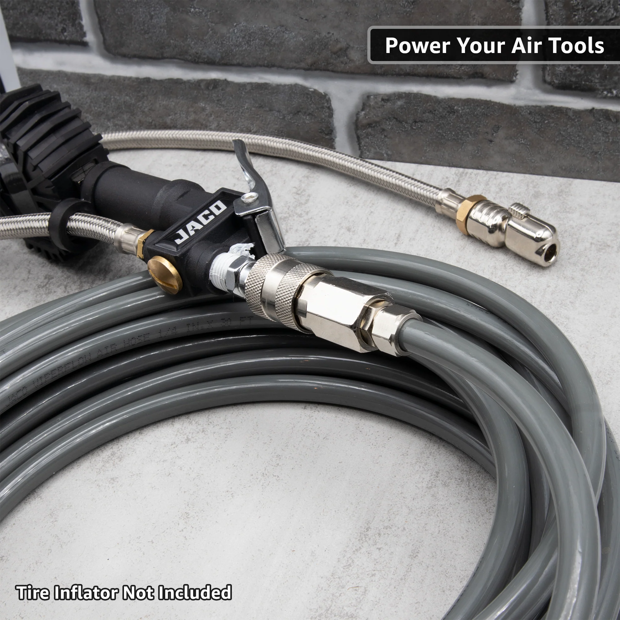 ViperFlow Poly Air Hose Kit - 1/4" x 30 ft. - Image 6
