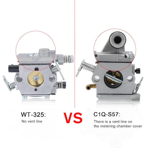 (Walbro type) Carburetor Kit with Ignition Coil For Stihl MS170 MS180 017 018 Chainsaw Replace 1130 120 0608 WT-325A WT-325 - Image 2